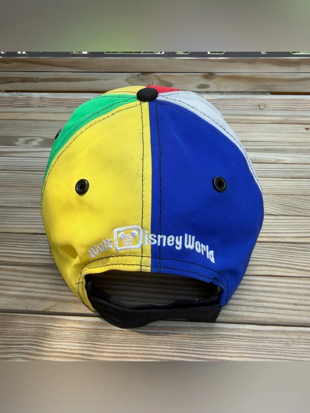 Mickey Mouse Disney World Hat Cap Strapback Youth Color Block 2021